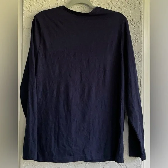 Michael Kors Navy Blue Long Sleeve Top - Picture 5 of 7